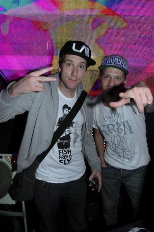 Xiao Ou and DJ Peewee. Photo: Eirik Okkenhaug