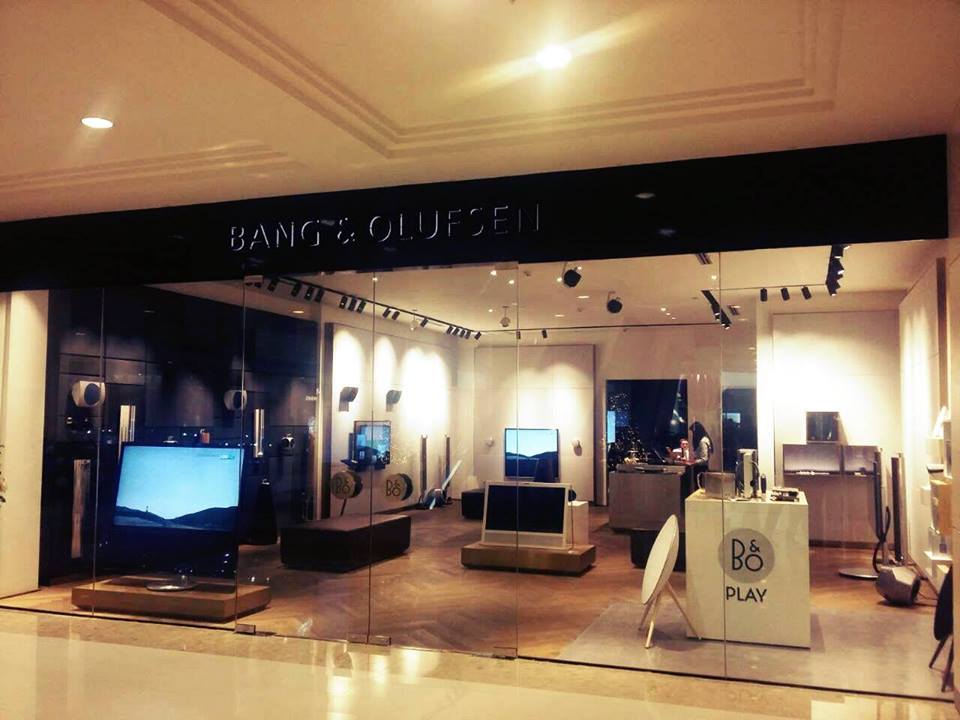 The new flagship Bang & Olufsen store at Gaysorn Plaza, Bangkok.