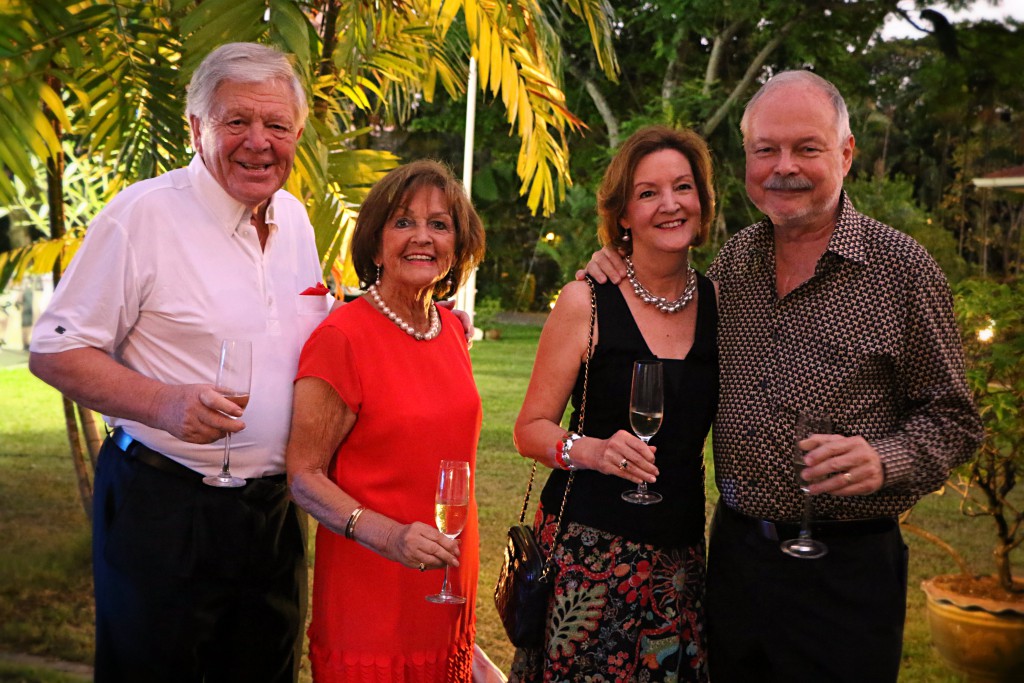 Kenneth and Berit Radencrantz with Ginny and Jan Eriksson, the President of the Swedish chamber. Photo: Louise Bihl Frandsen