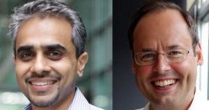Albern Murty (left) will take the helm of Digi.Com while Lars-Åke Norling is to become CEO of dtac. Photo: Telenor