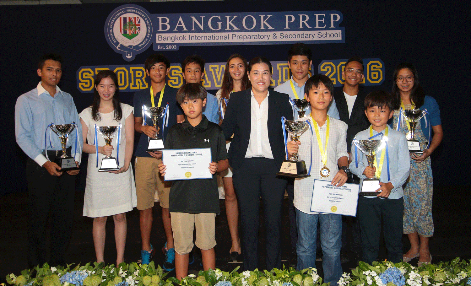 Bangkok Prep Sports Awards 