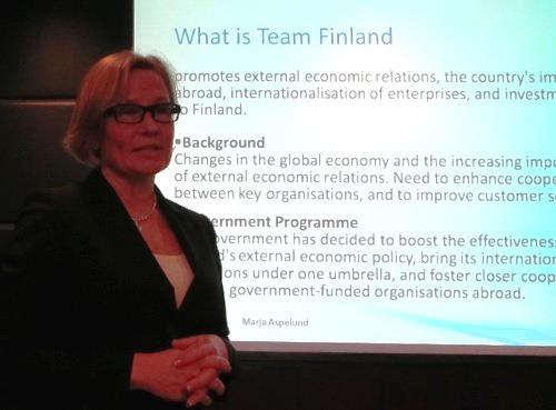 Team Finland's mission is ultimately to bring wellbeing to Finland