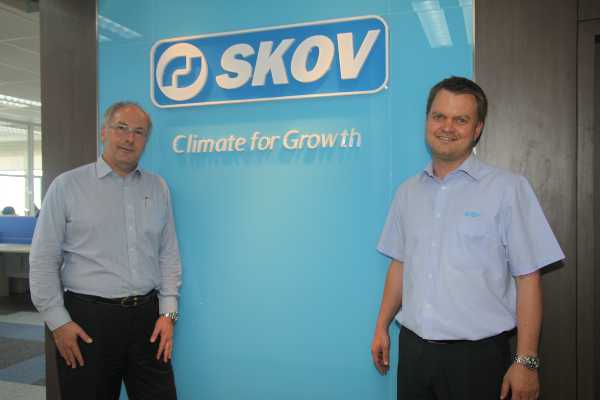 From left: Mr. Jørgen Holst Therkildsen, Regional Sales Manager and Mr. Thomas O. Hansen, Managing Director