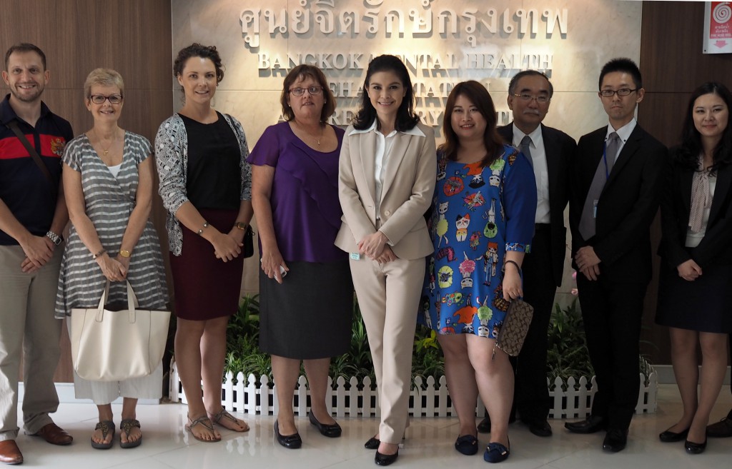The opening of Bangkok Hospitals first mental treatment and recovery center was well attended, with representatives from the Finnish, Danish, British, American, Japanese and Norwegian embassies.
