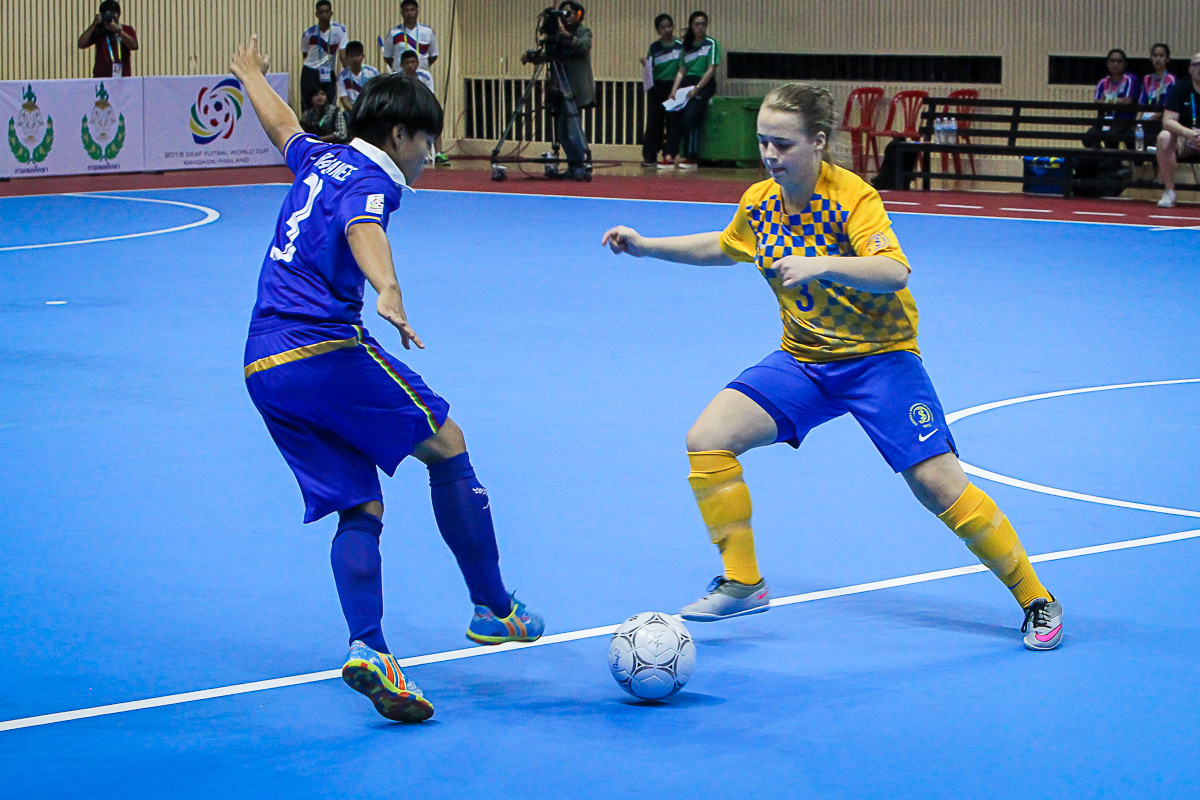 fedme tør alkove Deaf Thai women beat Swedish team in Deaf Futsal World Cup - Scandasia