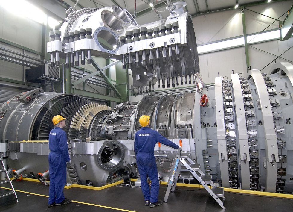 Swedish gas turbine in China