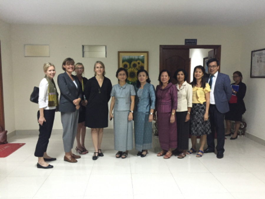 Sweden’s Secretary of State, Ulrika Modéer, travelled to Myanmar and Cambodia