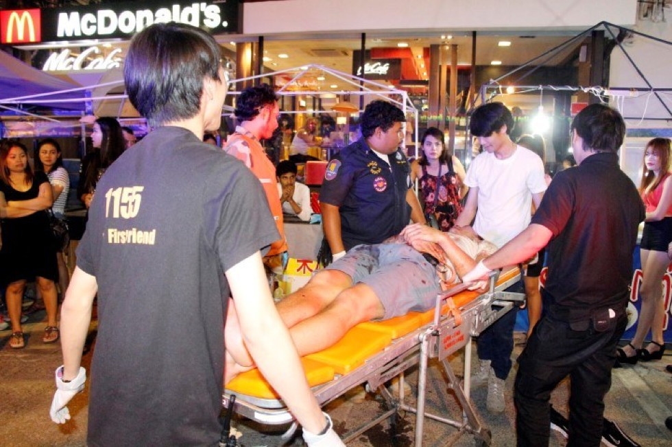 Norwegian man attacked in Pattaya