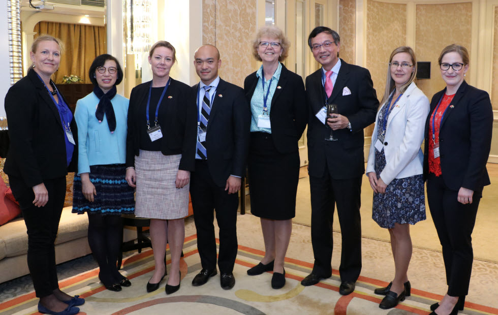 Swedish health and elderly care delegation in Hong Kong