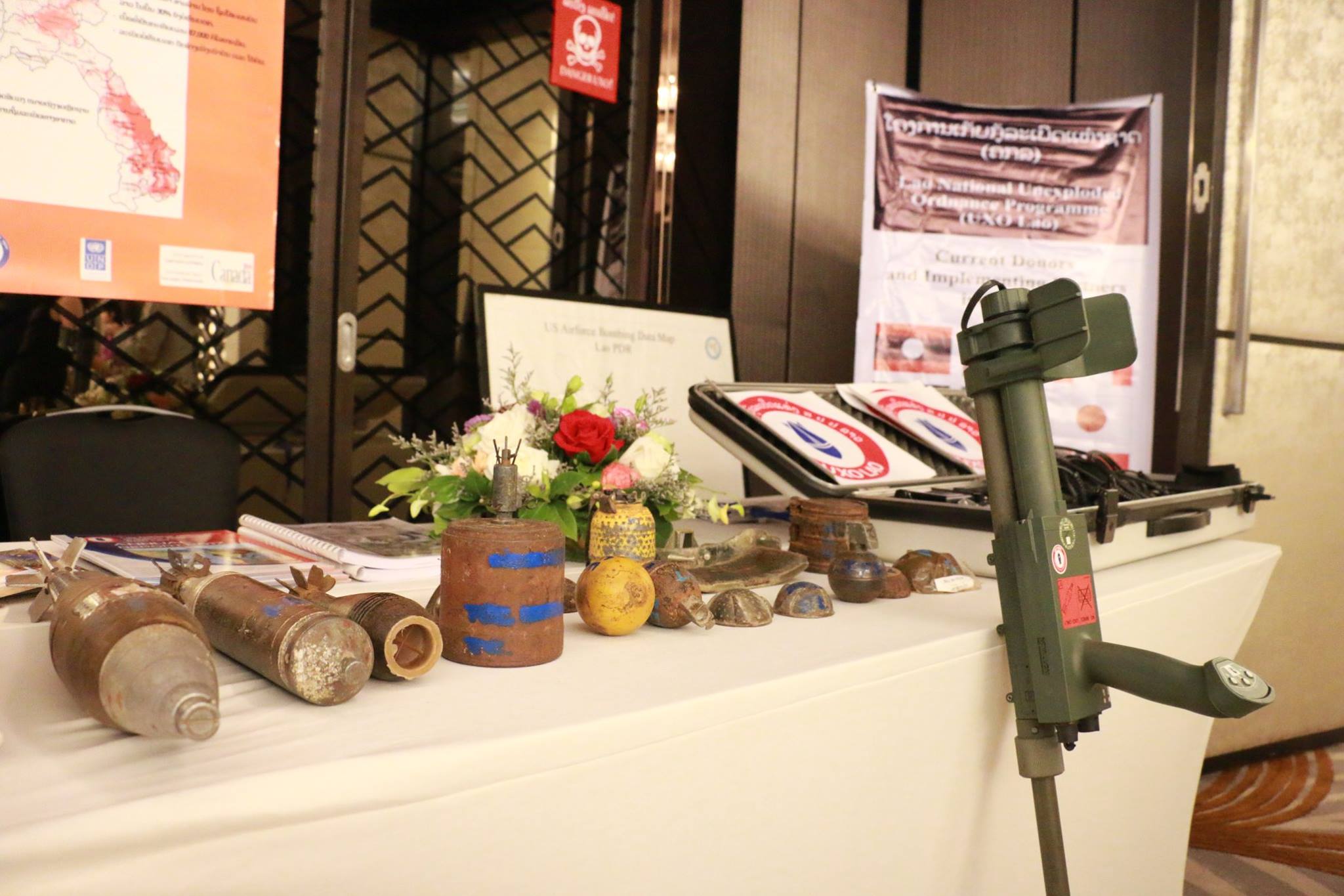 Norway's ambassador Laos attended landmines seminar