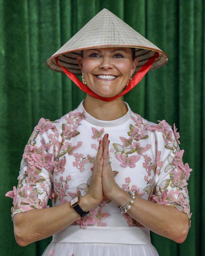 Sweden's Crown Princess Victoria arrived in Vietnam