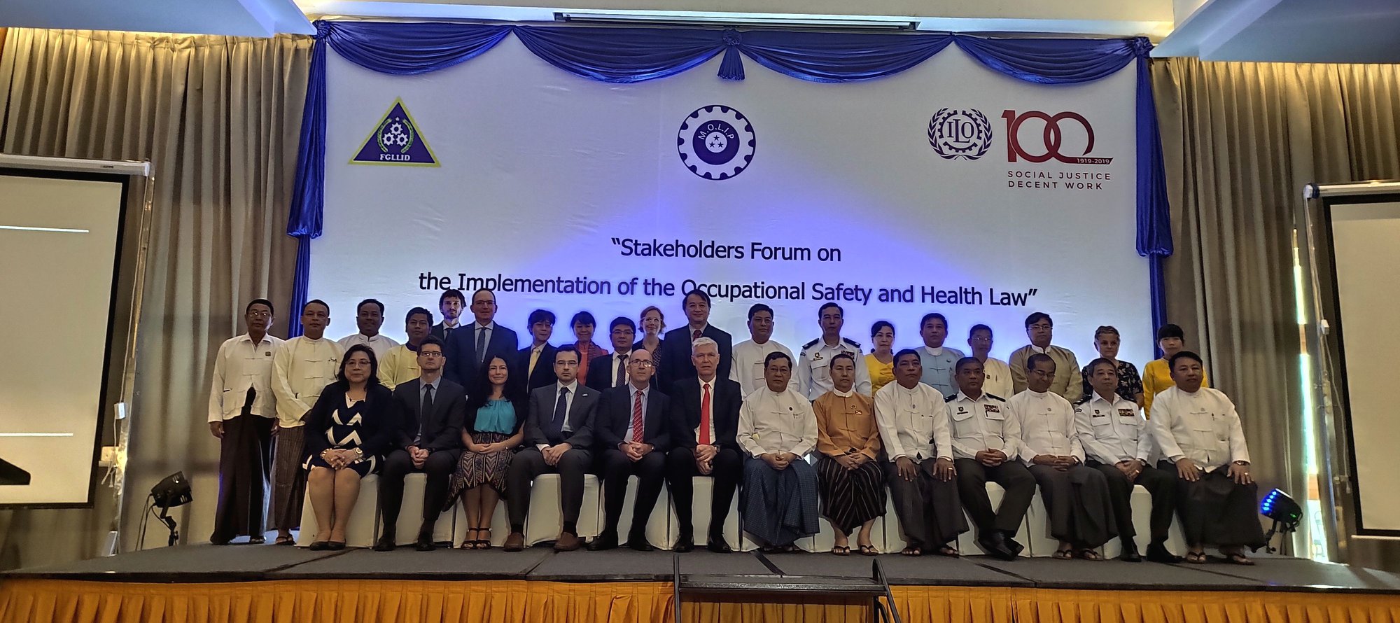 Danish envoy attended occupational safety forum in Myanmar