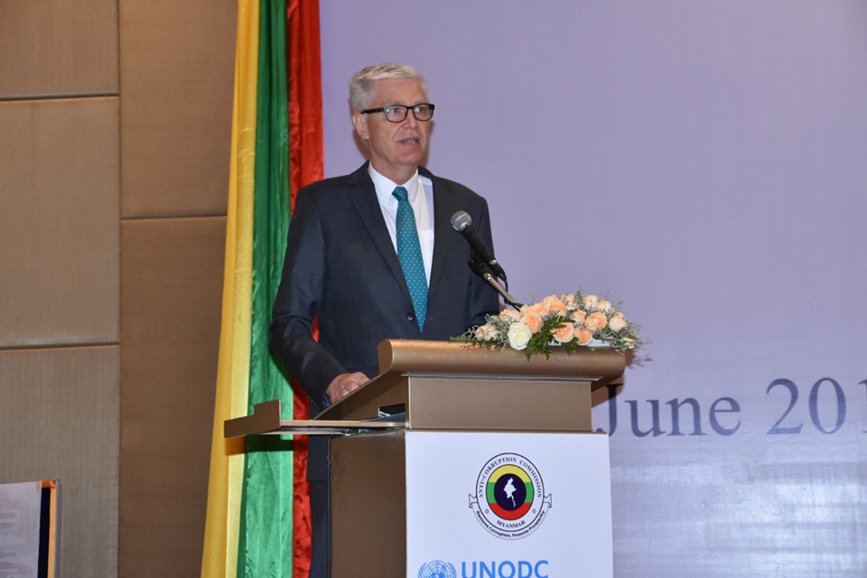 Danish envoy helped Myanmar youth to fight against corruption
