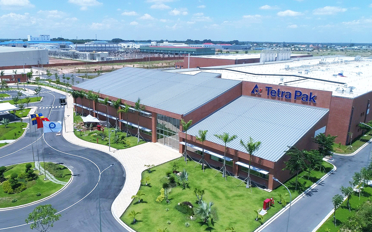 Tetra Pak opened its €120m plant in Vietnam