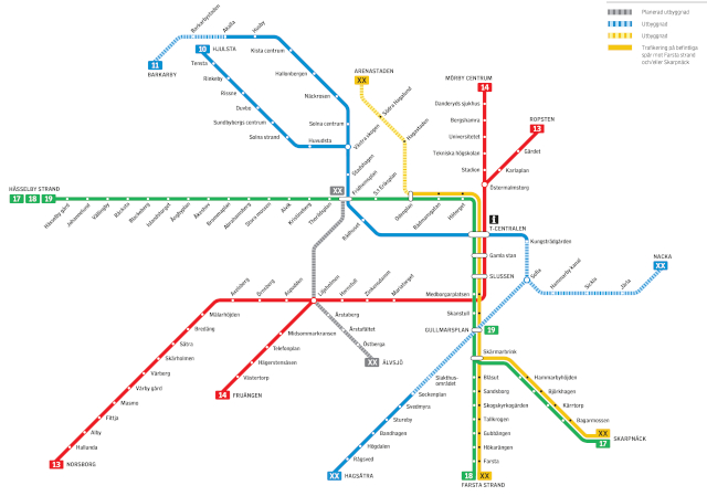 stockholm metro line