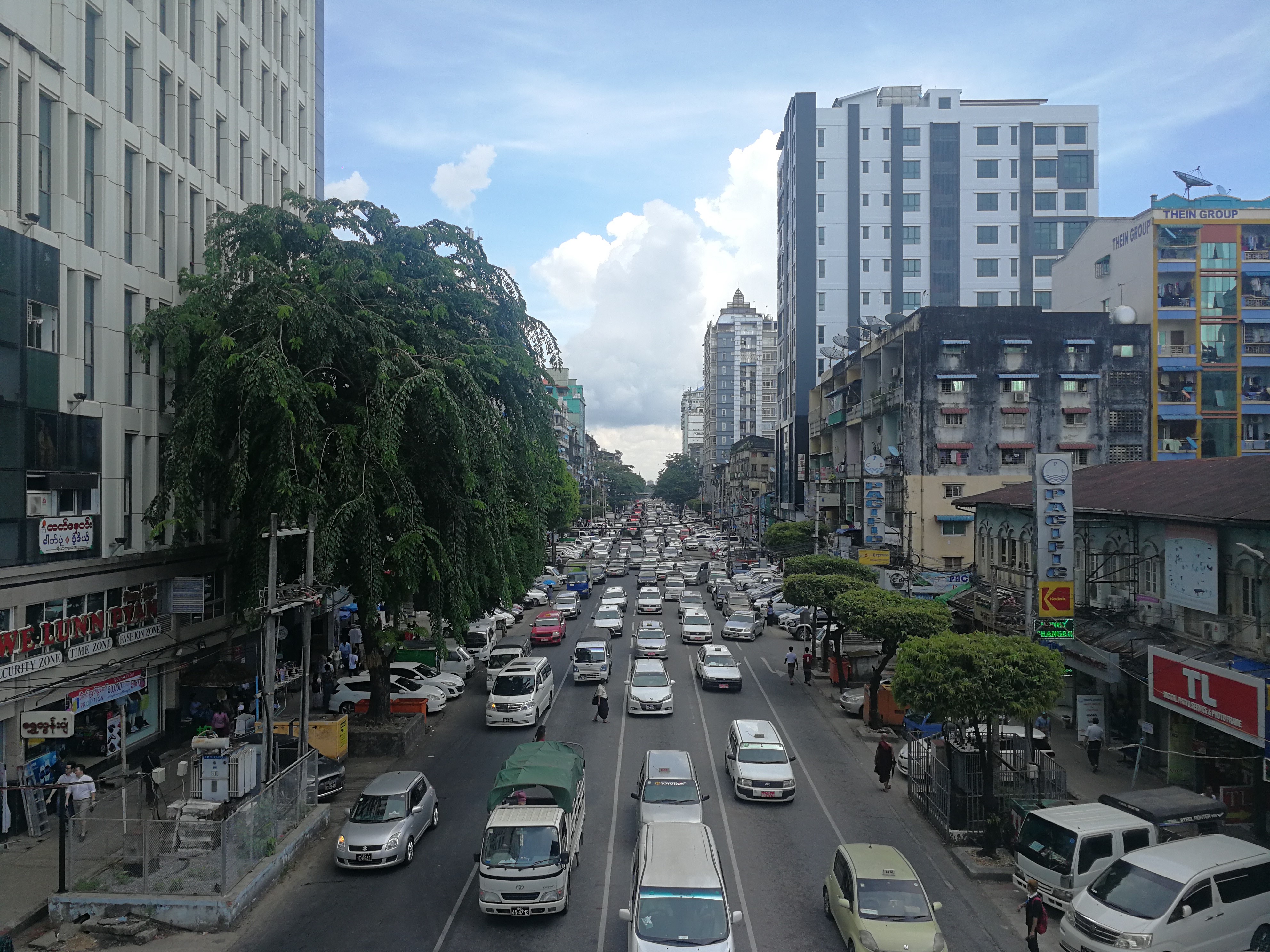 yangon myanmar traffic