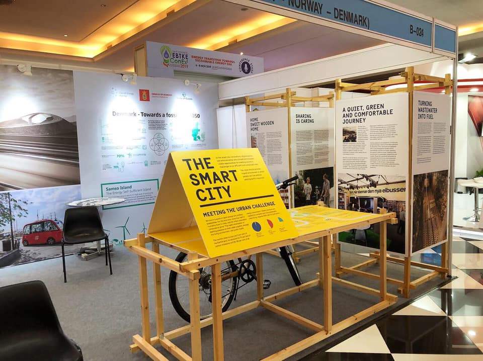 The Nordics shared green economy experience at the EBTKE2019 expo in Indonesia