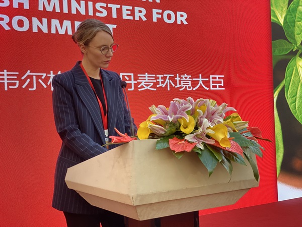 Danish environmental minister visited China from 25-29 November to discussed green solutions and strengthen bilateral relationships