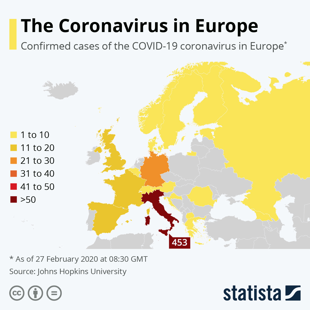 Norway, Sweden, Finland and Denmark confirm positive cases of coronavirus