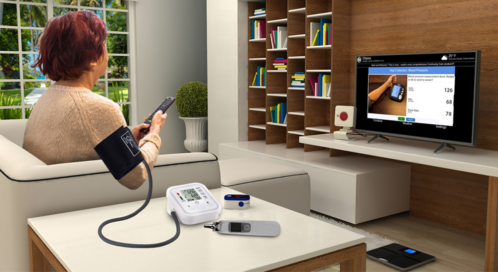 Sirona.TV remote care solution for Seniors helps fight against COVID-19