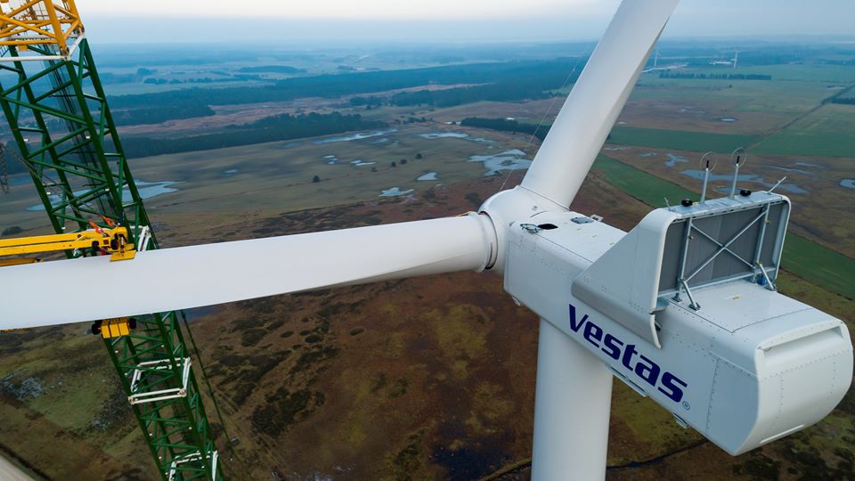 Vestas won a largest order of 3 wind farms in Vietnam
