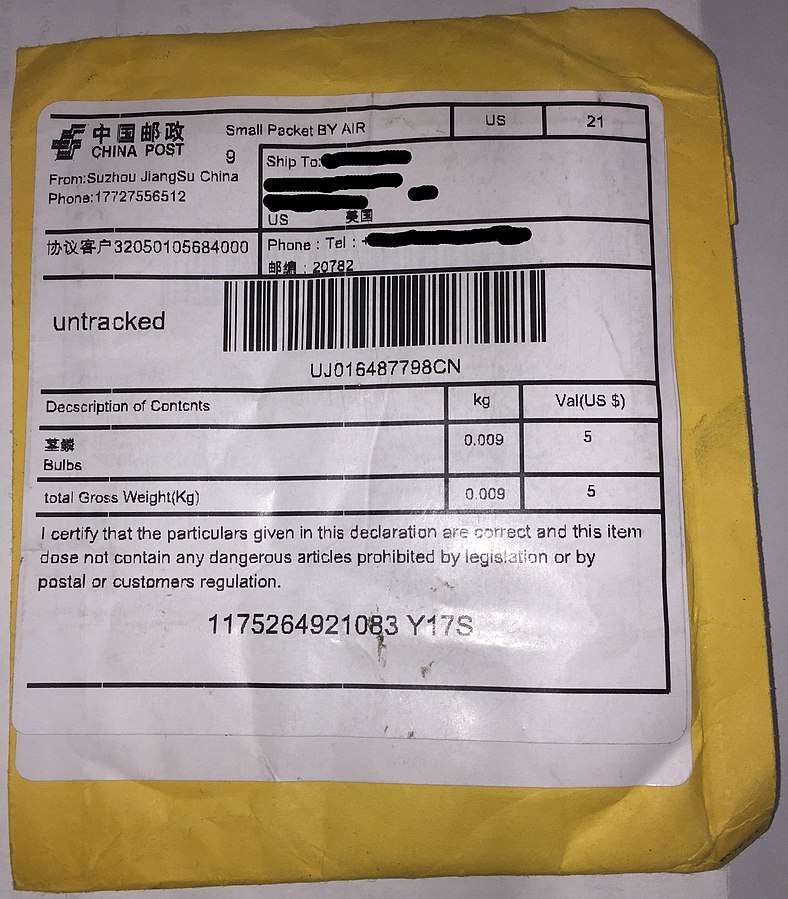 Danish Agency for Agriculture suspects packages with seeds from China are a scam