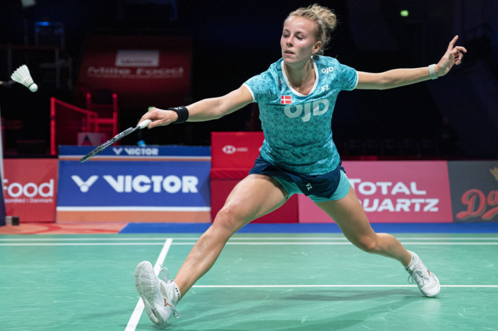 Danish badminton player defeats world champion at YONEX Thailand Open