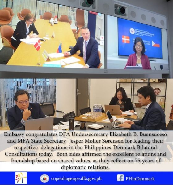 Philippines-Denmark cherish 75 years of diplomatic relations - Scandasia