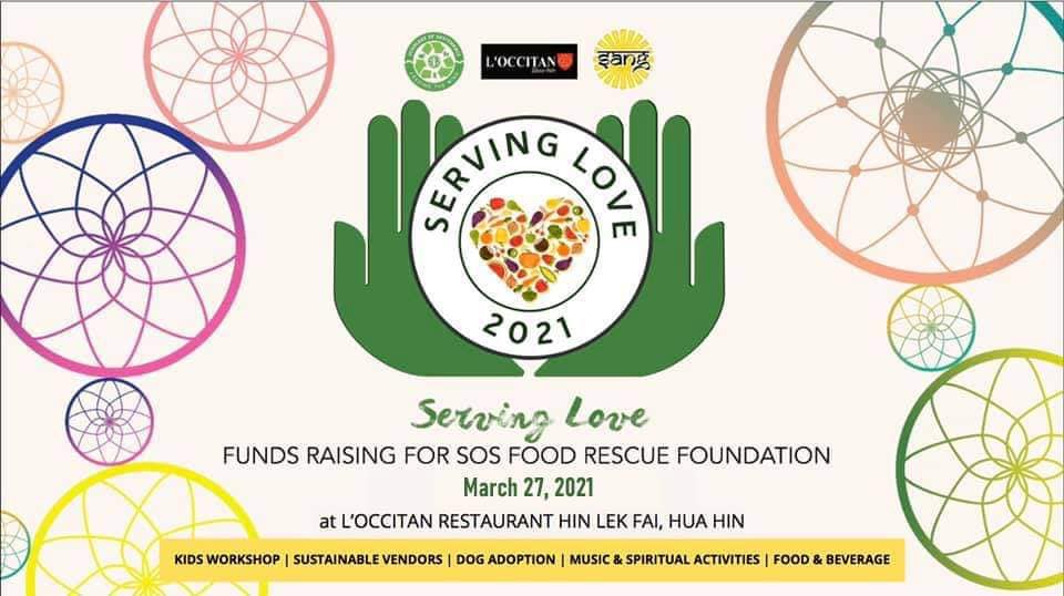 Serving Love 2021 Fundraising for SOS Hua Hin event was a success