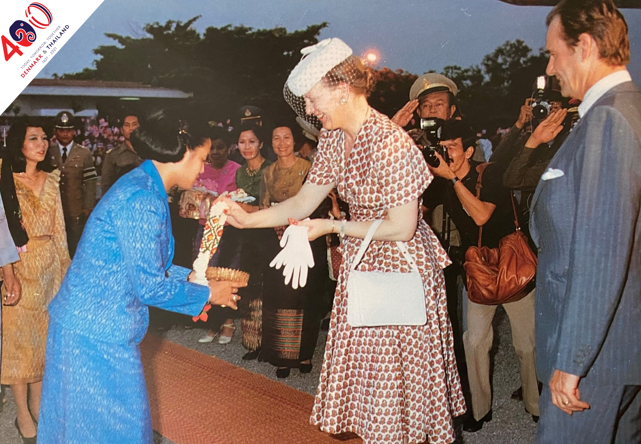 Did you know H.M. Queen Margrethe and Prince Consort Henrik visited Thailand today