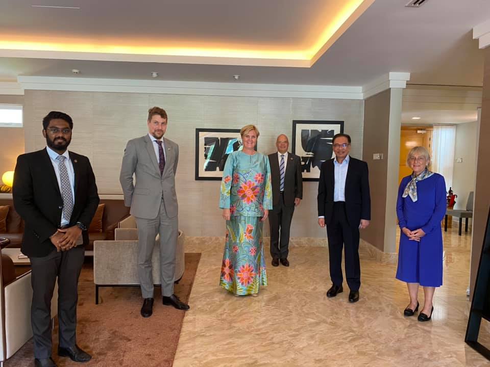 Nordic Ambassadors Discussed Nordic Malaysia Relations With Datuk Seri Anwar Ibrahim Scandasia