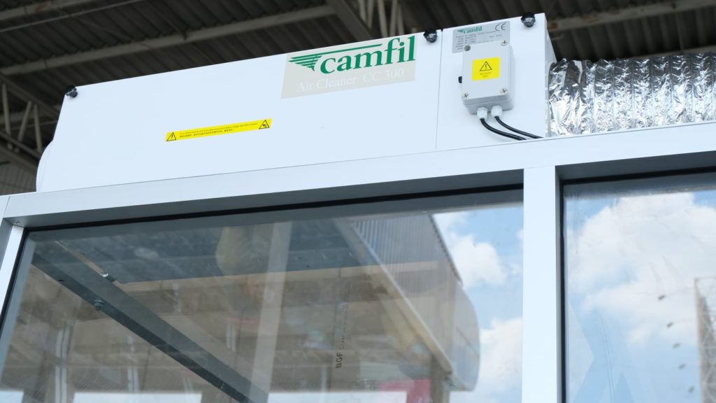 Swedish air purifiers Camfil installed at emergency hospital in Bangkok