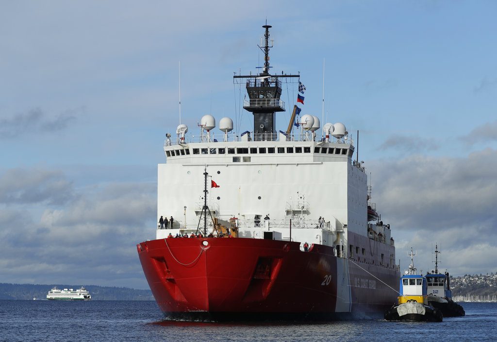 U.S. Coastguard considering increasing capability to operate in the Arctic all year round