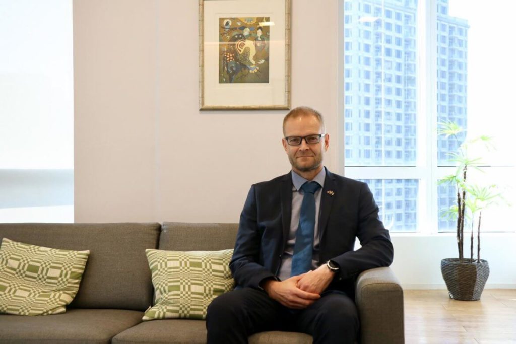 Meet Ambassador Jyri Järviaho in this week's series of 'Meet the Embassy'