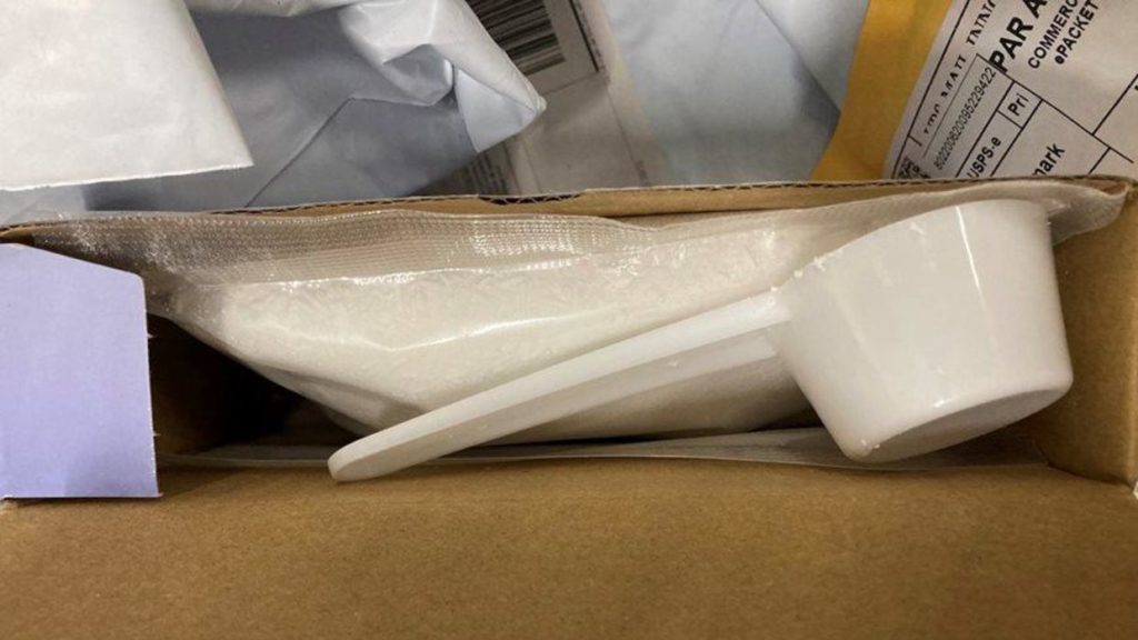 Danish customs officers seize 500 kilos of illegal toilet cleaners from China