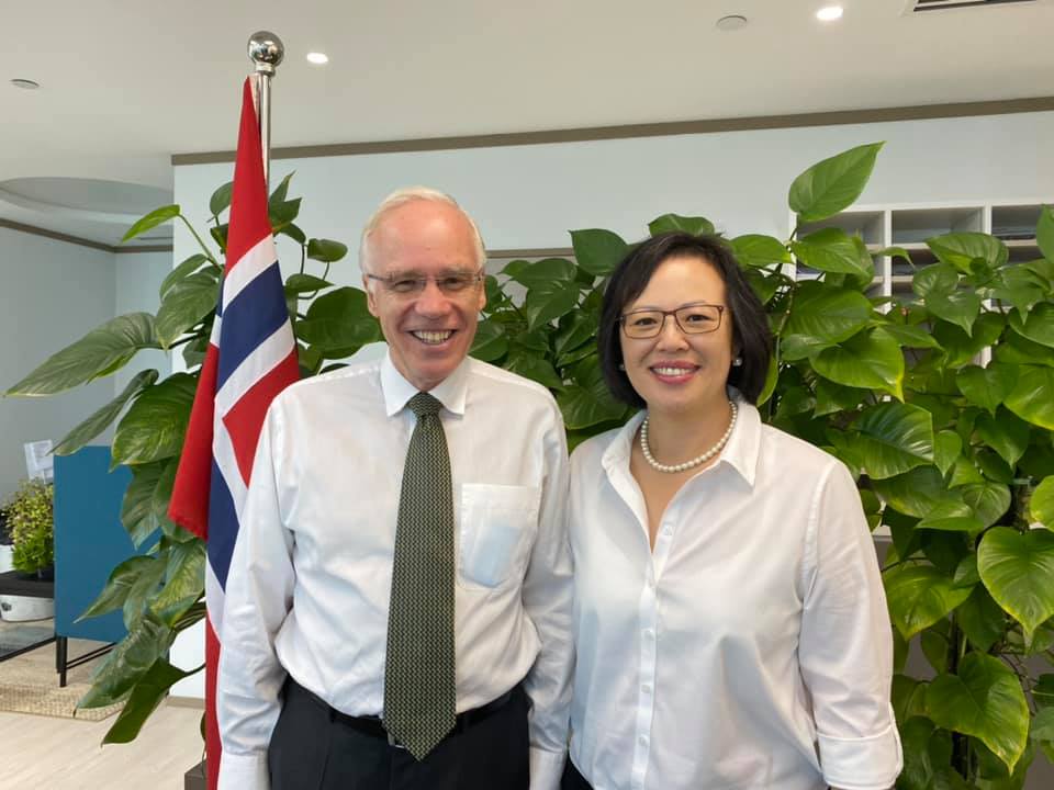 Norwegian Embassy in Singapore welcomes Norway’s Ambassador-Designate to Singapore