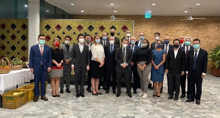 Ambassador Gröndahl hosted High-Level Dinner on Climate Change in Bangkok