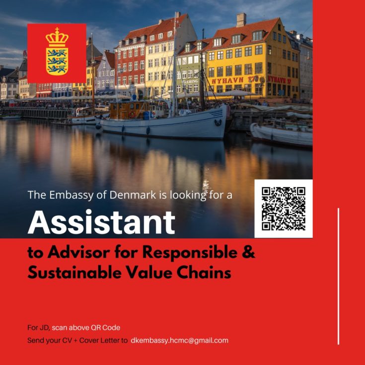 The Embassy Of Denmarks Trade Councils In Vietnam Is Looking For An Assistance Scandasia 2907