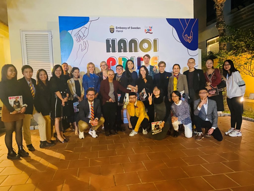 Embassy of Sweden hosted movie screening in celebration of Hanoi Pride 2021