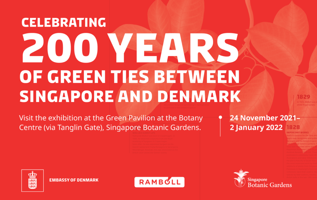 Denmark and Singapore celebrates 200 years of green ties with new exhibition