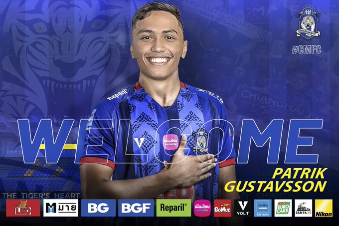 Thai-Swedish Patrik Gustavsson signs dream contract in the Thai league
