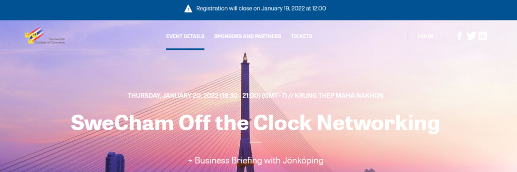 Kinh doanh: Tham gia SweCham Off the Clock Business Networking đầu tiên của năm 2022 – Scandasia