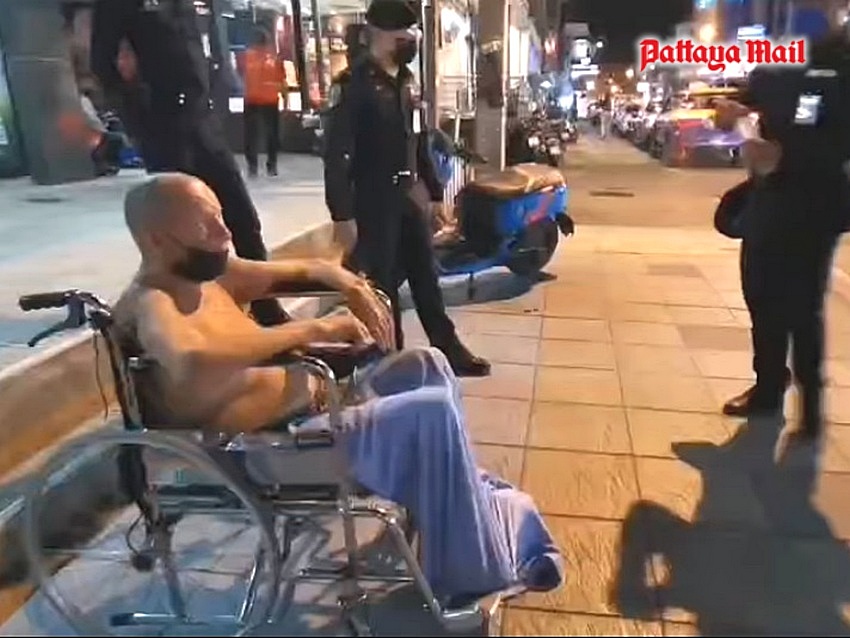 Broke Swede told to stop begging for money in Pattaya