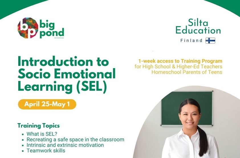 Big Pond Education invites Filipino teachers to Introduction to SEL Program by Silta Education