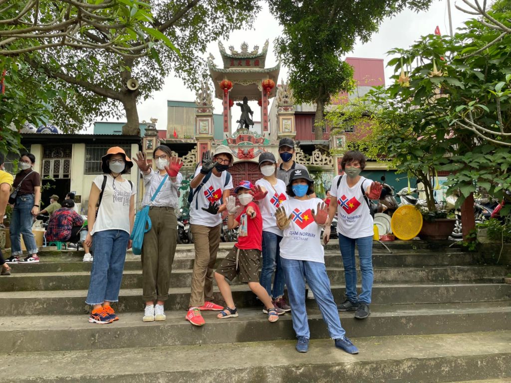 Team Norway marked Earth Day by joining clean-up event in Hanoi 