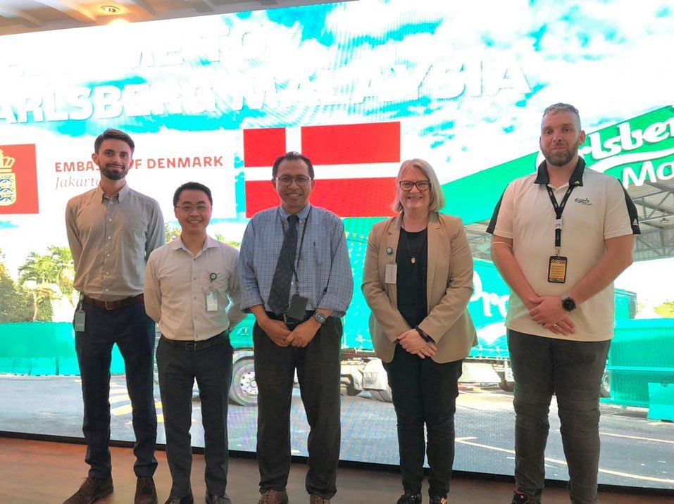 Danish Food & Agriculture team visited Carlsberg Brewery Sdn Bhd in Malaysia