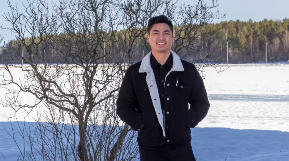 Anh Nguyen Nhu came to Finland at 17 - now he works as an interpreter in Närpes