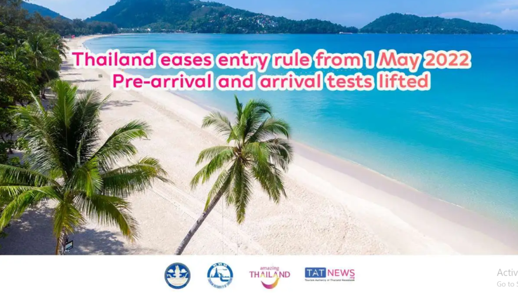 Thailand lifts RT-PCR testing requirement for international arrivals from 1 May 2022