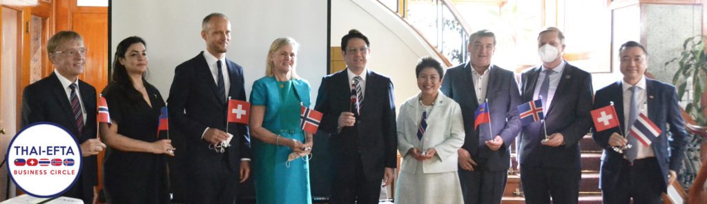Thai-Norwegian talks with the Swiss-Thai Chamber of Commerce to discuss investing in sustainability