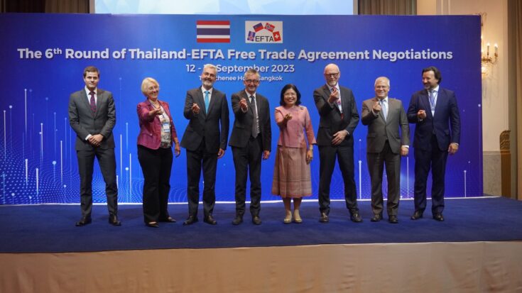 EFTA and Thailand Heads of delegations